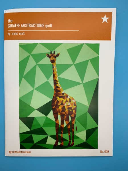 Giraffe Abstractions quilt pattern uk