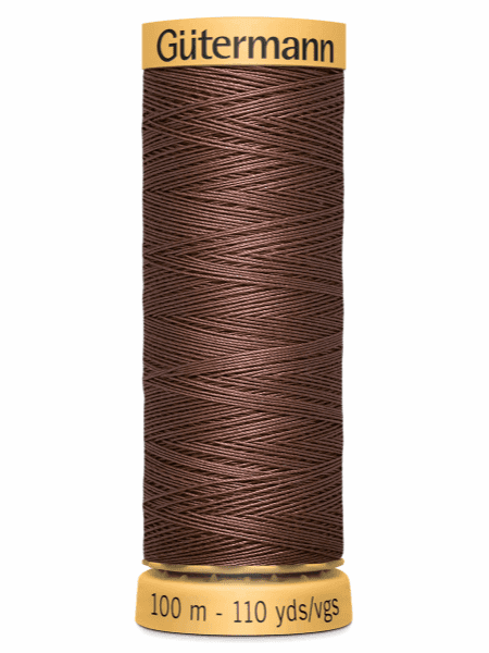 Gutermann Cotton Thread 2724 Faded Maroon