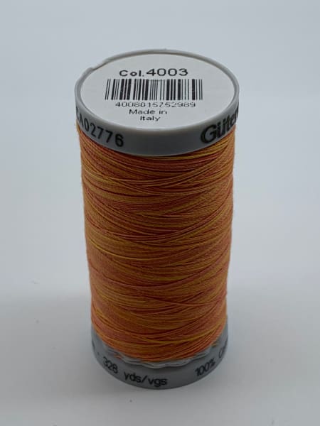 Gutermann Quilting Cotton Thread 4003 yellow orange