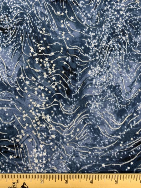 Moon Shadow Quilting Fabric from Cosmic Strands by Greta Lynn for Kanvas Studio Benartex UK