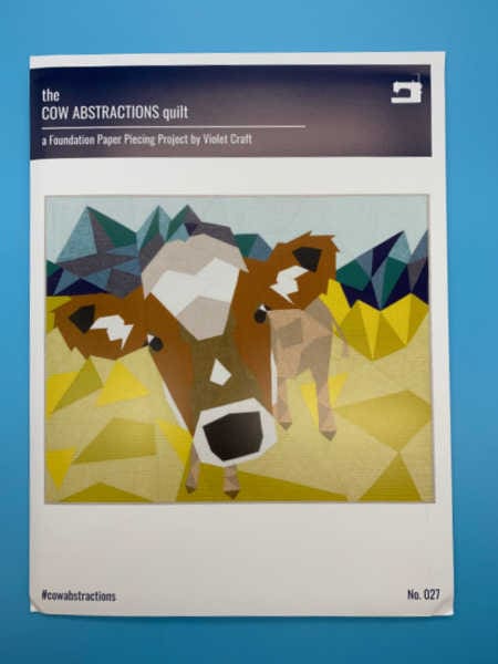 The Cow Abstractions Quilt Pattern By Violet Craft uk