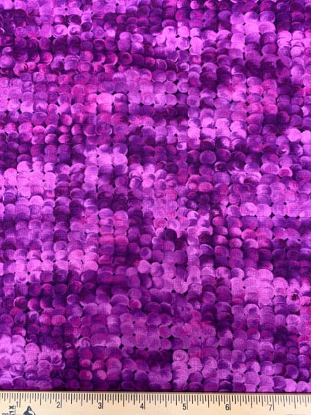 Delightful Dots in Purple from Blooming Beauty by Greta Lynn for Kanvas Studio Benartex UK