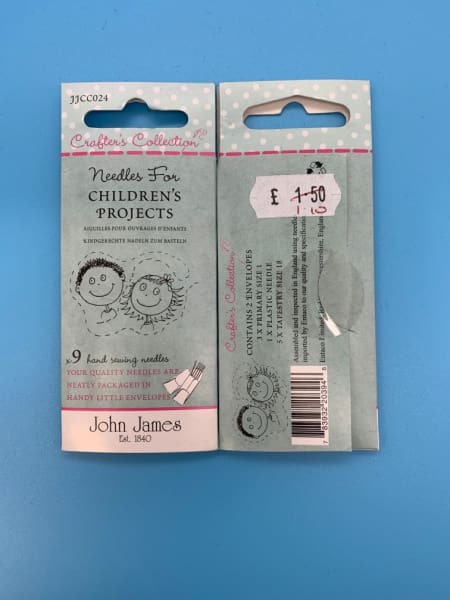 JJCC024 Needles for Children's Projects