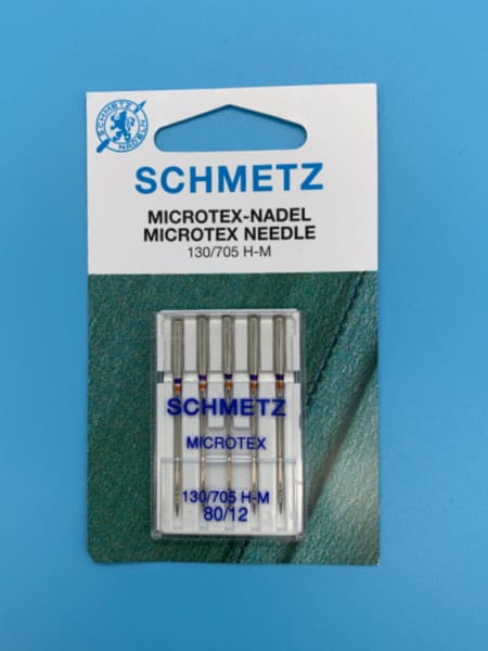 Schmetz Machine Sewing Needle Microtex 80/12