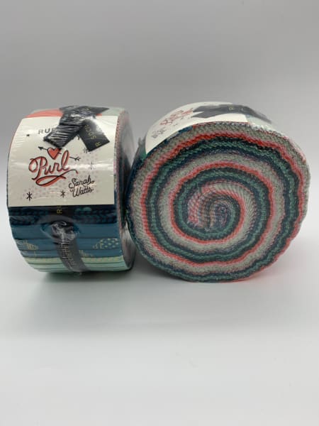 Purl by Sarah Watts for the Ruby Star Society Jelly Roll two and a half inch fabric strips