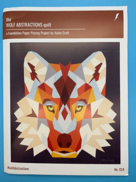 The Wolf Abstractions Quilt Pattern By Violet Craft uk