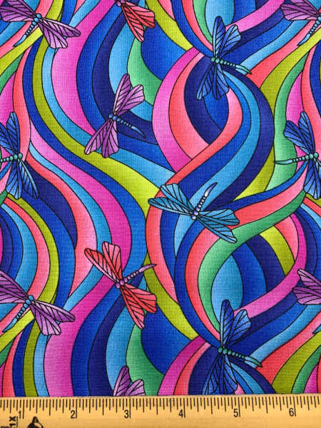 Reflections quilting fabric from Lewis and Irene UK