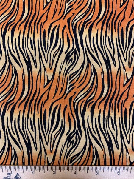 Tiger Stripes quilting fabric from Riley Blake UK