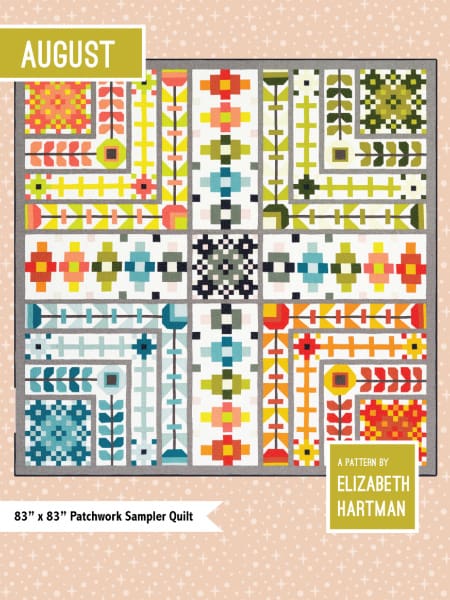 August Quilt Pattern by Elizabeth Hartman UK