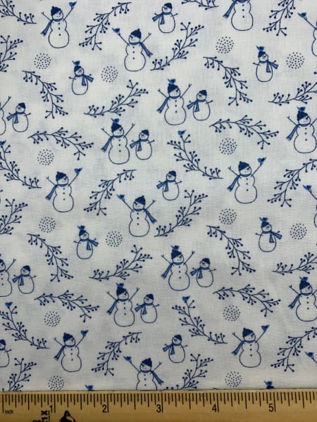 Frosty Friends quilting fabric from Moda UKends Winter White