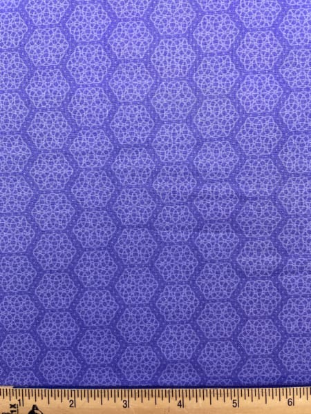 Celtic Knots Dark Lavender quilting fabric from Lewis and Irene UK