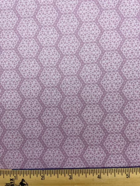 Celtic Knots Light Lavender quilting fabric from Lewis and Irene UK