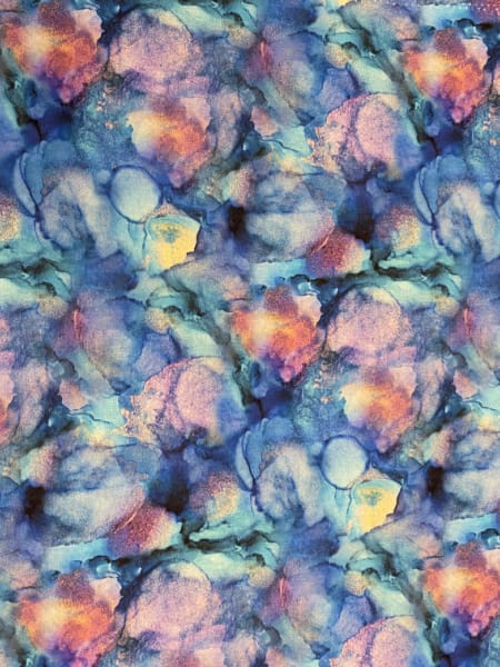Geode and Ink quilting fabric from Hoffman UK