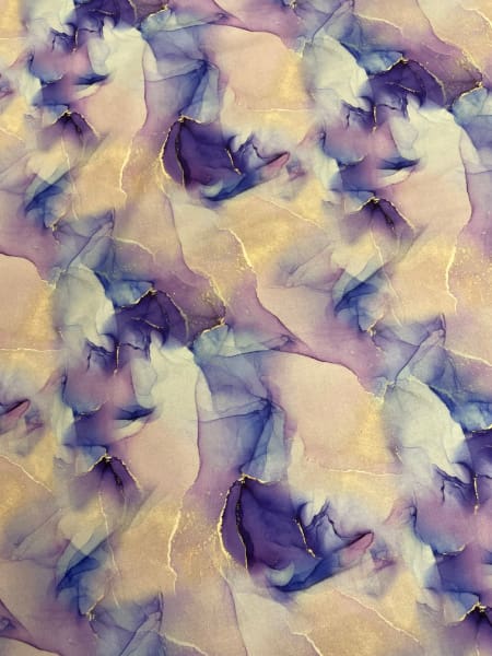 Geode and Ink quilting fabric from Hoffman UK