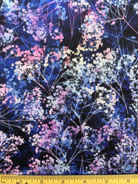 Celestials in iris from Midsummer night's dream by Hoffman fabrics UK