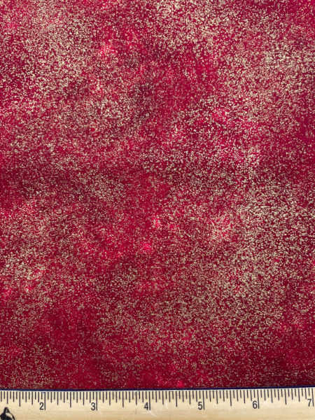 Shimmer Red Quilting Fabric from Timeless Treasures UK