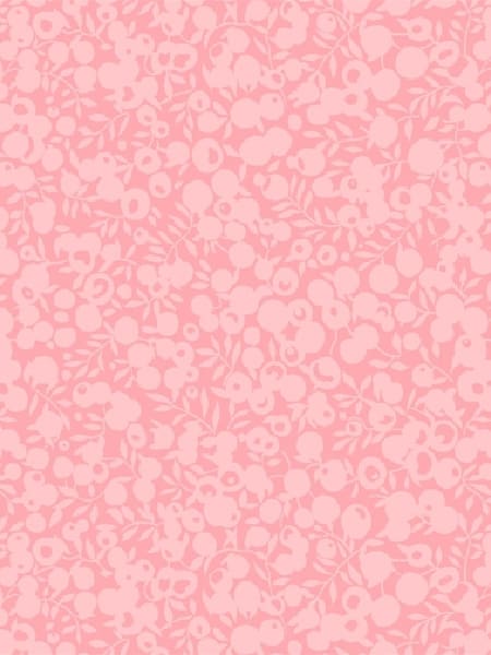 Wiltshire Shadow Rose Pink quilting fabric from Liberty of London UK