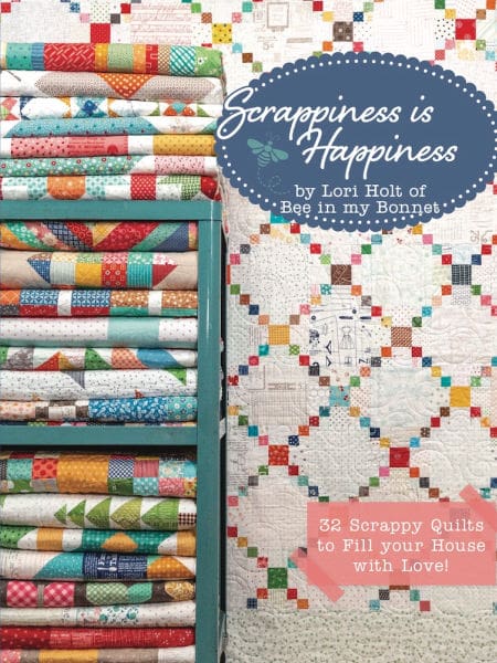 Scrappiness is Happiness front cover book by Lori Holt UK