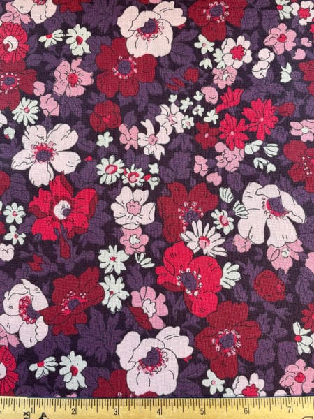 Cosmos Field from Flower Show Botanical Jewel from Liberty UK Quilting Cotton