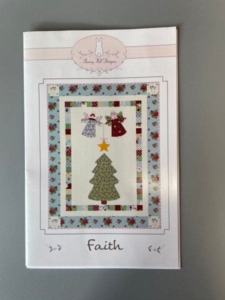 Faith quilt pattern from Bunny Hill Designs UK