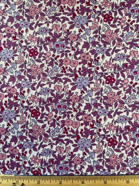 Forget me Not Blossom from Flower Show Botanical Jewel from Liberty UK Quilting Cotton