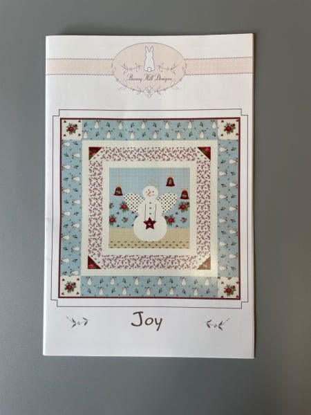Joy quilt pattern from Bunny Hill Designs UK