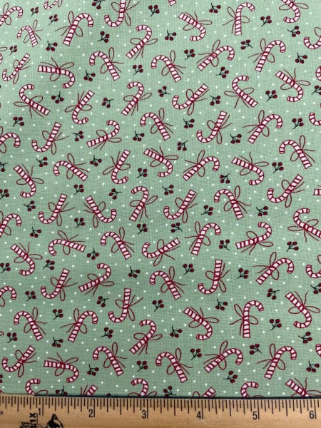 Angel Treats Mistletoe Quilting Fabric from I believe in Angels from Bunny Hill Designs for Moda UK