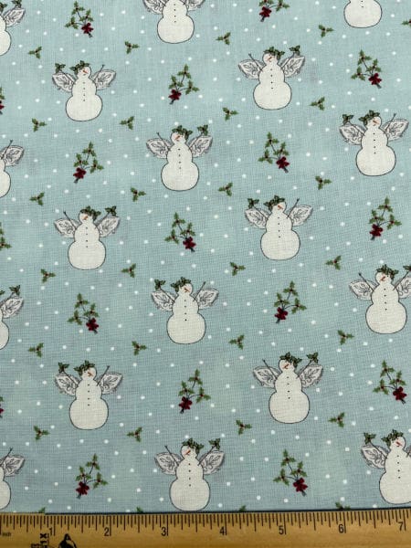 Snow Angel Frosty Morning quilting Fabric from I believe in Angels from Bunny Hill Designs for Moda UK