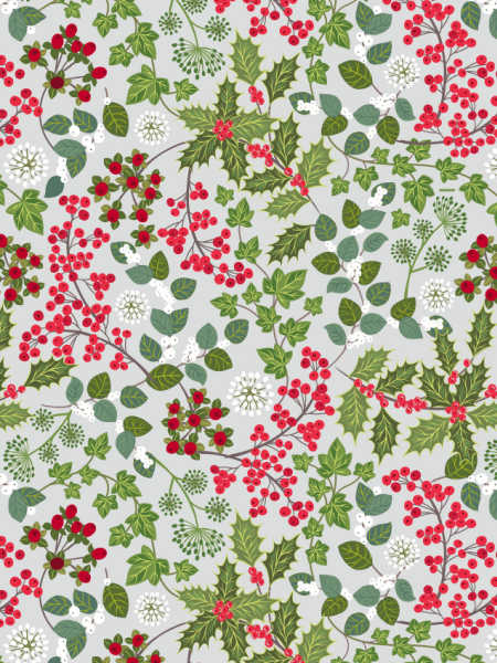 Winter foliage in light grey from Winter botanicals by Lewis and Irene UK