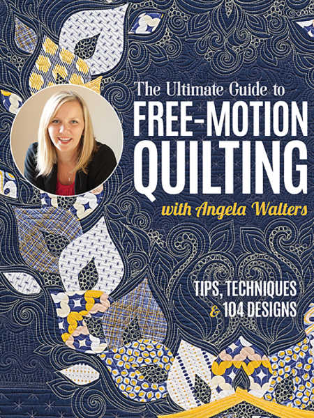 Free Motion Quilting Book by Angela Walters