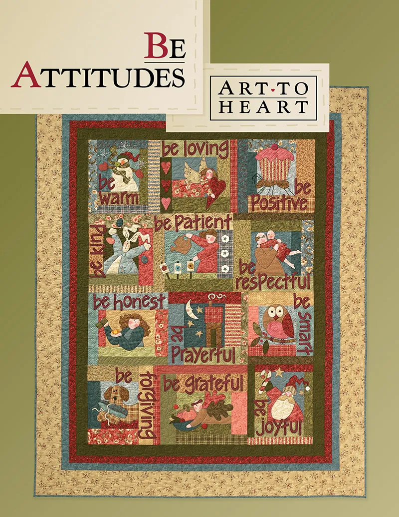 Be attitudes book cover by Nancy Halvorsen UK