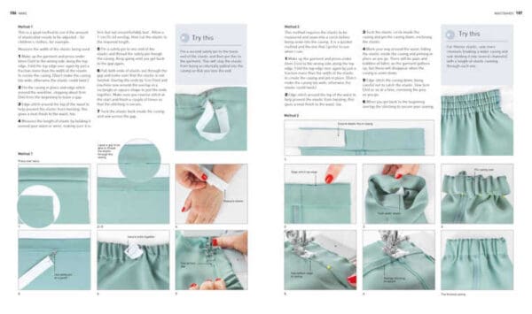 Complete guide to dressmaking book waistbands