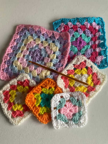 Beginners crochet lesson Cornwall UK