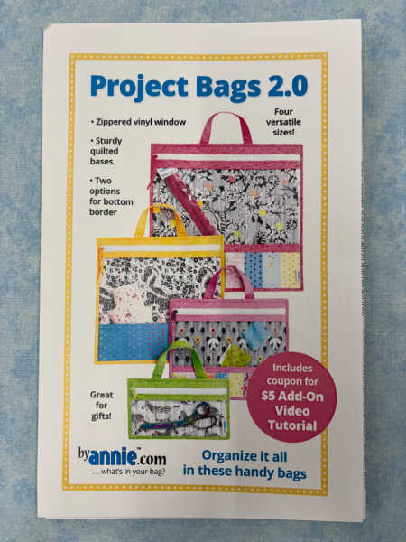 Project Bag pattern front by Annie UK