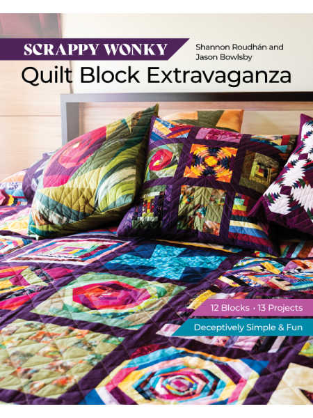 Scrappy Wonky Quilt Block Extravaganza book UK