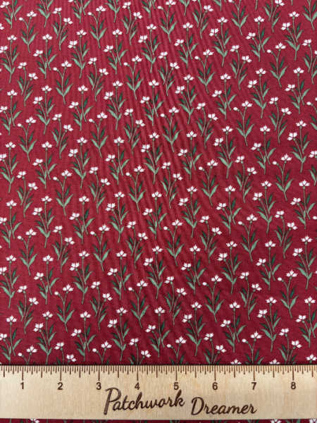 Heritage red and green from Marcus fabrics UK