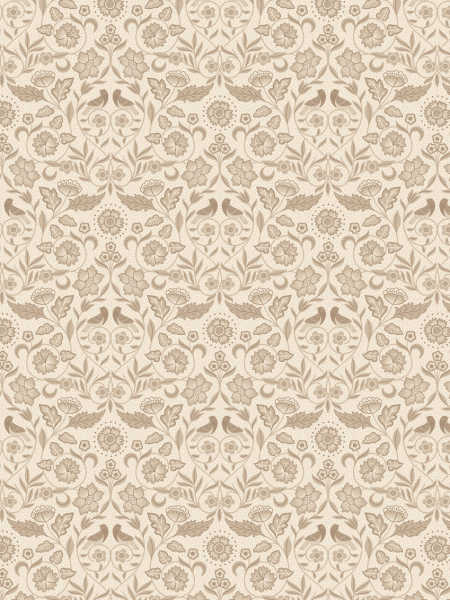 Isabella small cream quilting fabric from the Isabella collection from Lewis and Irene UK