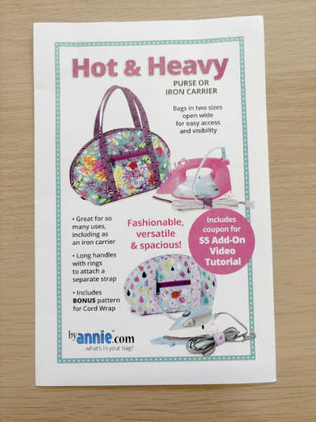 Hot and Heavy bag pattern by Annie UK