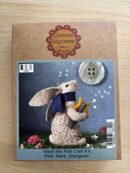 Prof. Hare, Stargazer Felt Craft Kit by Corrine Lapierre UK