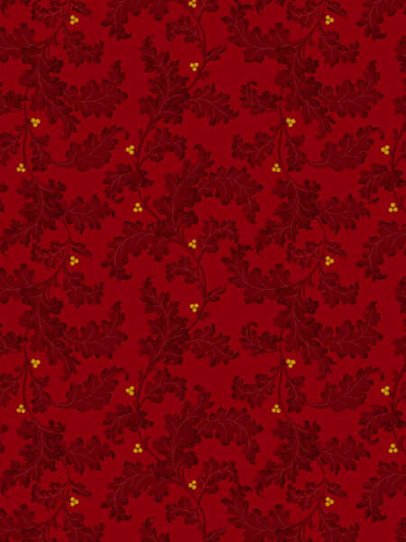 Leafy Vines Quilting Fabric from Kim Diehl's  Baubles and Balsam collection for Henry Glass UK