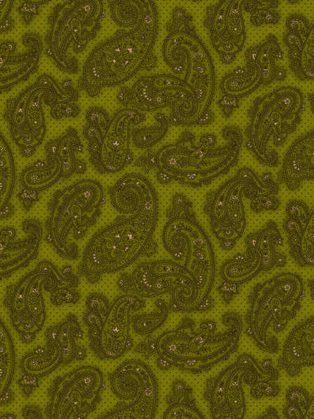 Fancy Paisley Quilting Fabric from Kim Diehl's  Baubles and Balsam collection for Henry Glass UK