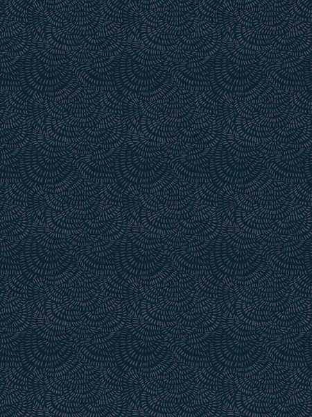 Crimp quilting fabric by Dear Stella UK in Iris, 110cm wide cotton blender with navy tonal linework texture, ideal for patchwork and quilting.