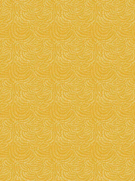 Crimp quilting fabric by Dear Stella UK in Mimosa, 110cm wide cotton blender with golden yellow tonal linework texture, perfect for patchwork and quilting