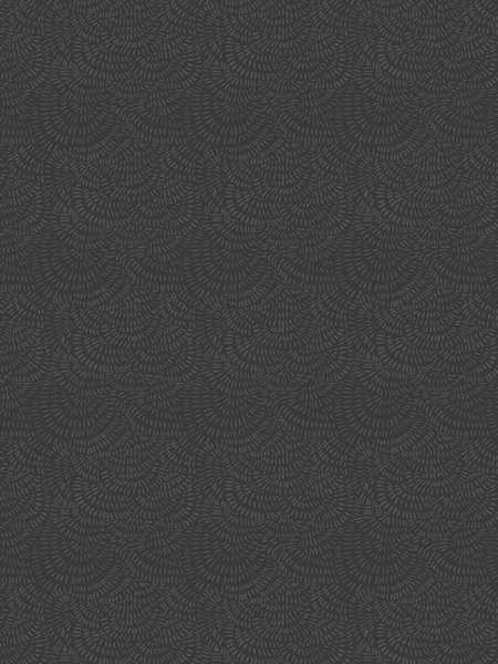 Crimp quilting fabric by Dear Stella UK in Raven, 110cm wide cotton blender with charcoal black tonal linework texture, perfect for quilting and patchwork