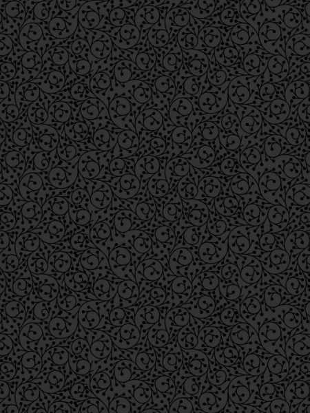 Lewis & Irene UK black on black Tiny Vines quilting fabric from the Tiny Tonals collection
