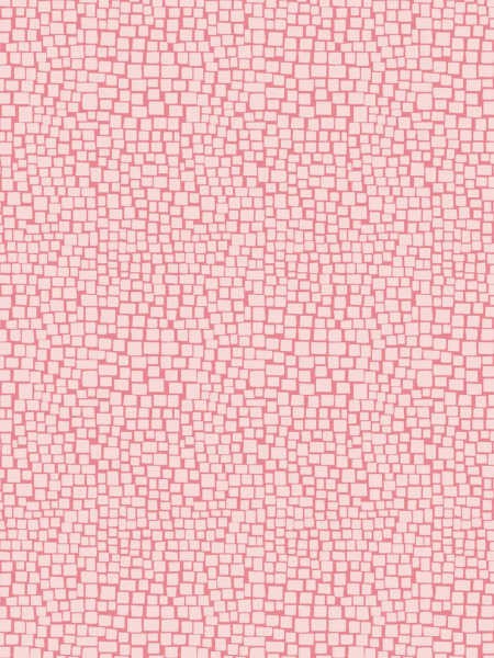 Out & About pink cobblestone quilting fabric by Natalie Bird for The Birdhouse UK, with a small pink square pattern on cream.