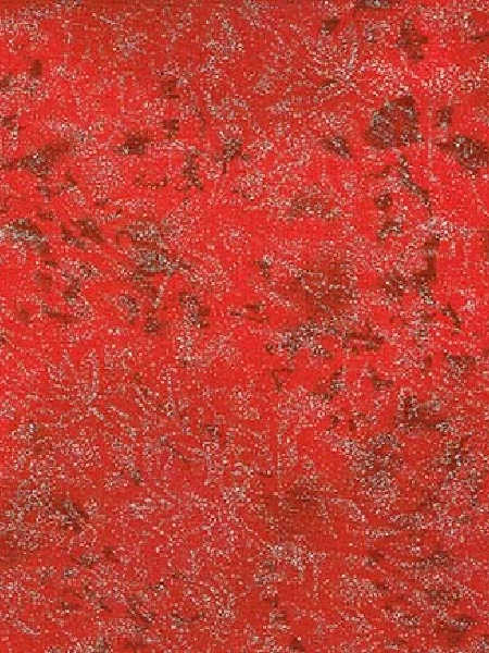 Michael Miller Fairy Frost Cranberry red fabric metallic quilting cotton UK