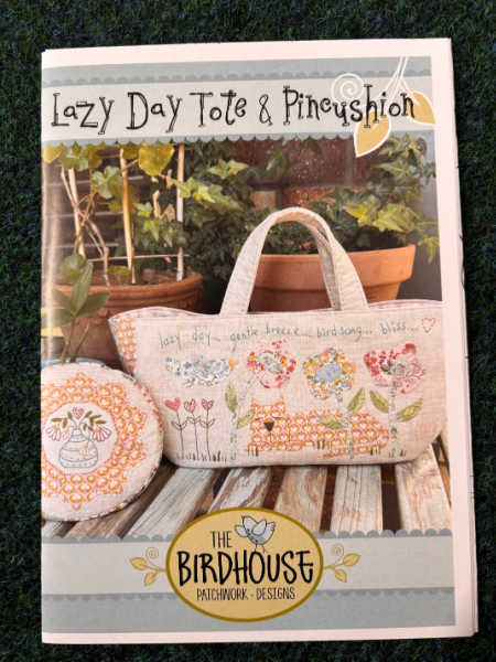 Lazy Day Tote and Pincushion sewing pattern