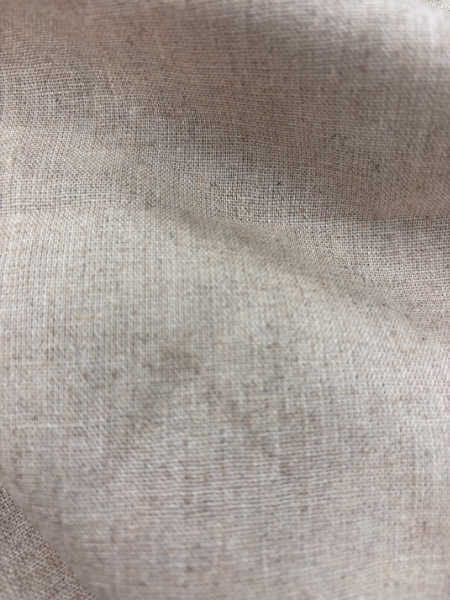 Zara Deadstock Linen Viscose Fabric – Natural Stone - Image 2