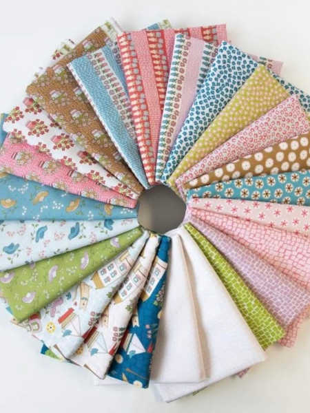 Out and About 23 fat quarter fabric bundle by Natalie Bird UK